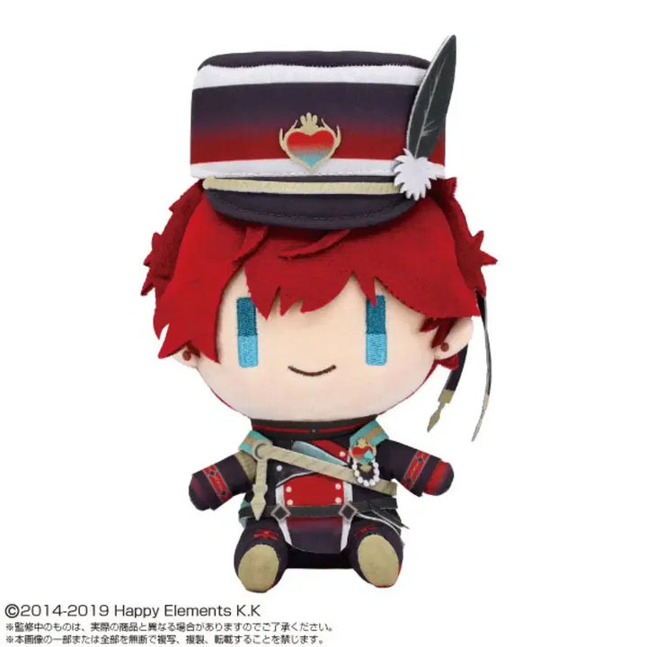 [BUNJANG] Ensemble Stars HiMERU Vermilion Plush / 앙스타 히이로 버밀리온 누이 납작앉은봉제인형
