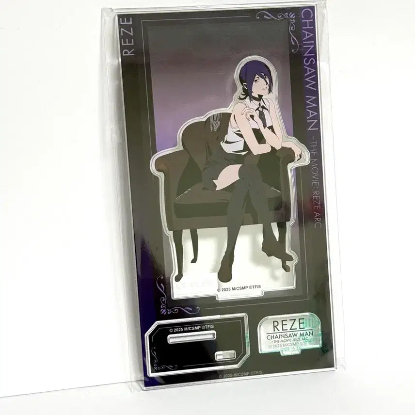 [BUNJANG] Chainsaw Man - The Final Chapter - Ledger Acrylic Stand / 체인소맨 플라자 체어 레제 팝업 아크릴 스탠드