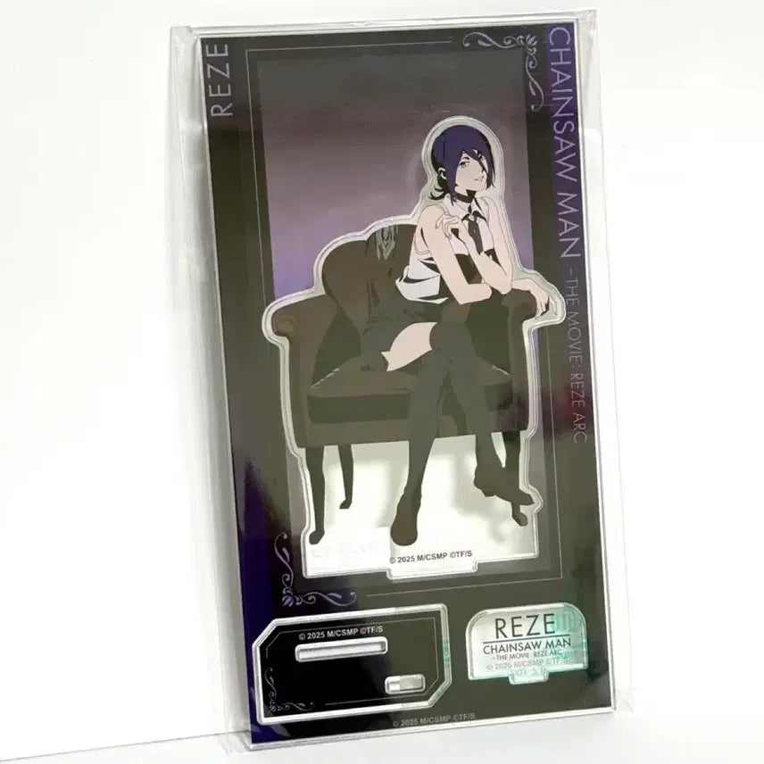 [BUNJANG] Chainsaw Man - The Final Chapter - Ledger Acrylic Stand / (미개봉) 체인소맨 플라자 체어 레제 팝업 아크릴 스탠드