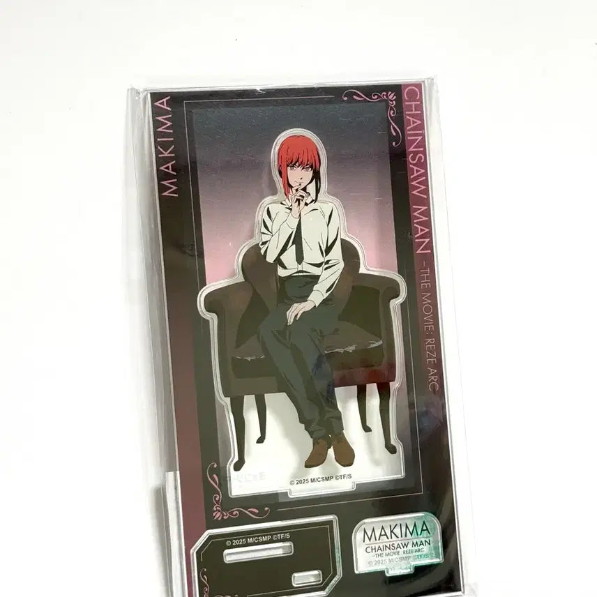 [BUNJANG] Chainsaw Man Plaza Pop-up Acrylic Stand / (미개봉) 체인소맨 마키마 체어 아크릴 스탠드 체인소맨 플라자 팝업