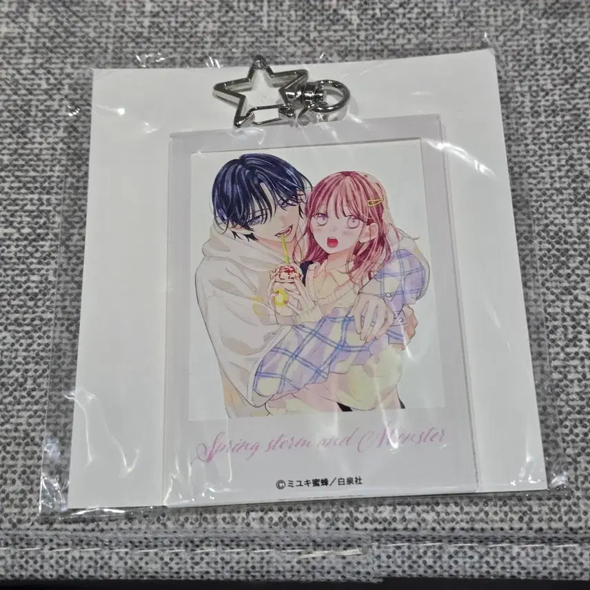 [BUNJANG] Spring Storm and Monster Acrylic Keyring / 봄의 폭풍과 몬스터 아크릴 키링 굿즈 미개봉 순정 만화책 카야