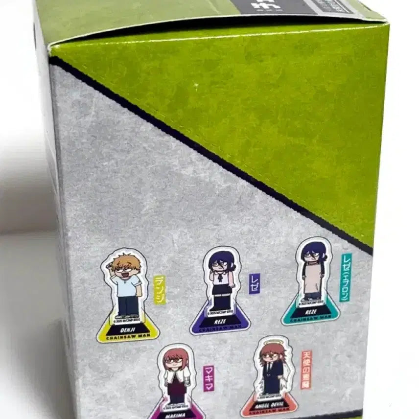 [BUNJANG] Chainsaw Man Jirori Acrylic Stand Set (10 Types) / ( 10종 일괄)체인소맨 레제편 극장판 지로리 아크릴 스탠드 10종 일괄 덴지 마키마 레제 아키 천사의악마 파워