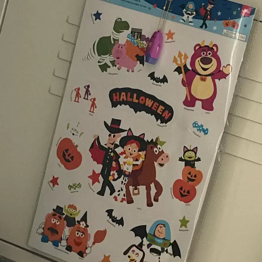 [BUNJANG] Toy Story Halloween Wall Sticker / 토이스토리 할로윈 월 스티커