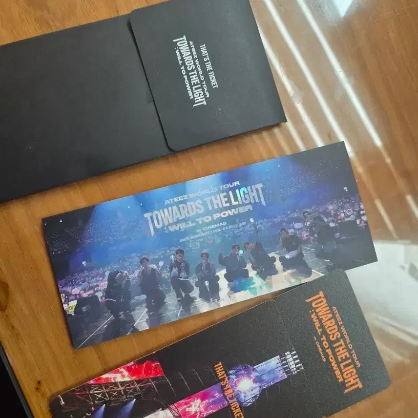 [BUNJANG] ATEEZ The Light The Film Ticket Goods / 에이티즈 투라이트영화 티켓굿즈