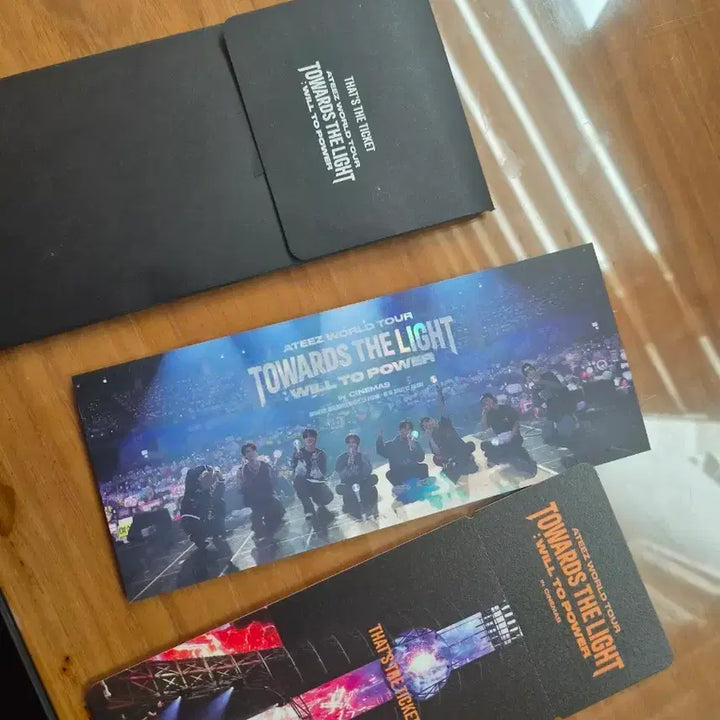 [BUNJANG] ATEEZ The Light The Film Ticket Goods / 에이티즈 투라이트영화 티켓굿즈
