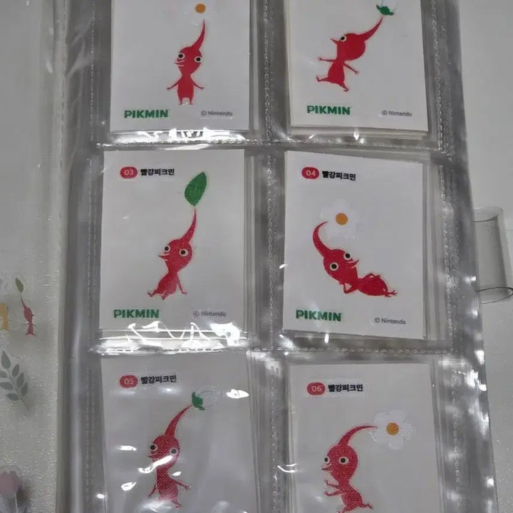 [BUNJANG] Pikmin Sticker Full Set + Extras / 피크민 띠부씰 전종 + 추가