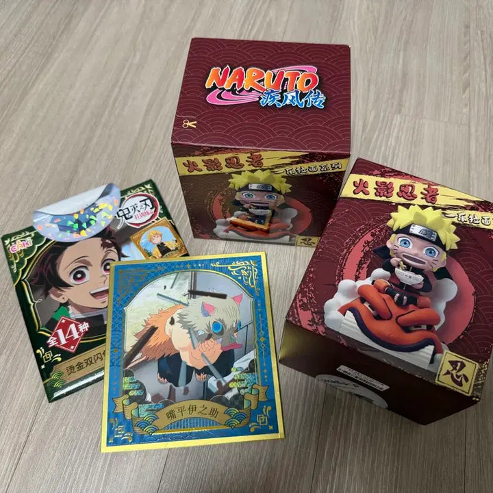 [BUNJANG] Naruto &amp; Itachi Ichiraku Ramen Figure Set (Sealed) / 나루토&amp;이타치 이치라쿠 라멘 피규어 (미개봉)