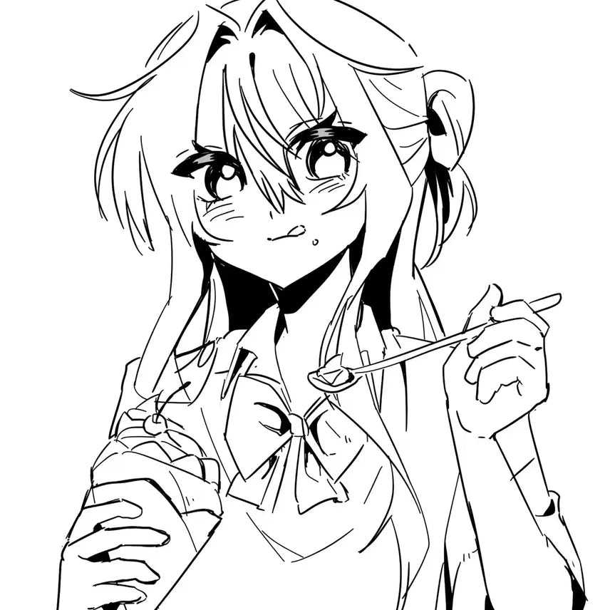 [BUNJANG] Custom Art Commission (Black &amp; White Type) / 그림커미션