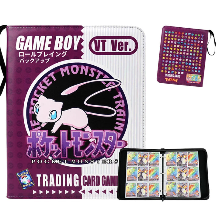 [BUNJANG] Pokemon Binder Book for Cards, Stickers, and Photocards (Phantom, Mew, Eevee) / 포켓몬스터 바인더북 카드, 띠부씰 앨범 (펜텀,뮤,이브이)