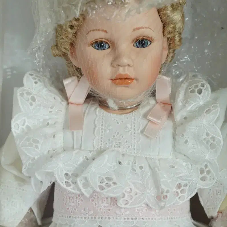 [BUNJANG] Pollyndoll Thomasina 22-inch Porcelain Doll / 폴린돌 토마시나 .포세린돌.포세린인형.비스크인형