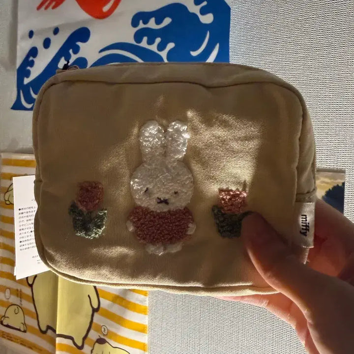 [BUNJANG] Miffy Tulip Pouch / 미피 파우치 판매