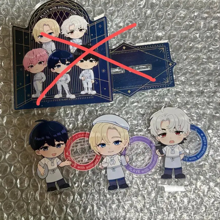 [BUNJANG] PLAVE Animate Collaboration Cafe Acrylic Stand Bundle Set (All Members) / 플레이브 애니메이트 콜라보 카페 아크릴 스탠드 예준/ 노아/ 은호 일괄