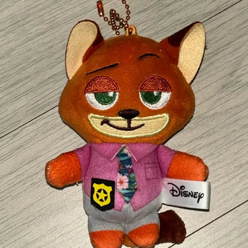[BUNJANG] Disney Zootopia Nick Wilde Animal Character Keyring / 디즈니 주토피아 닉 동물 캐릭터 키링