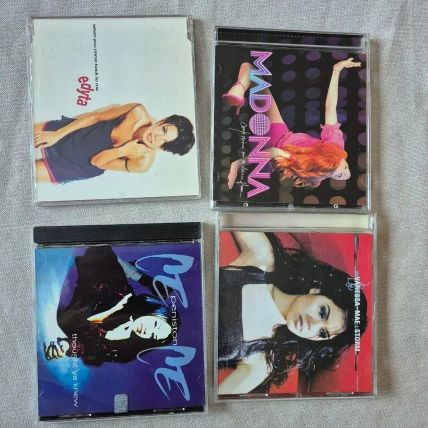 [BUNJANG] Madonna, Edita, Vanessa-Mae, Pennyworth CD Album Set / 마돈나, 에디타, 바네사 메이, 페니스톤 CD 앨범 4종