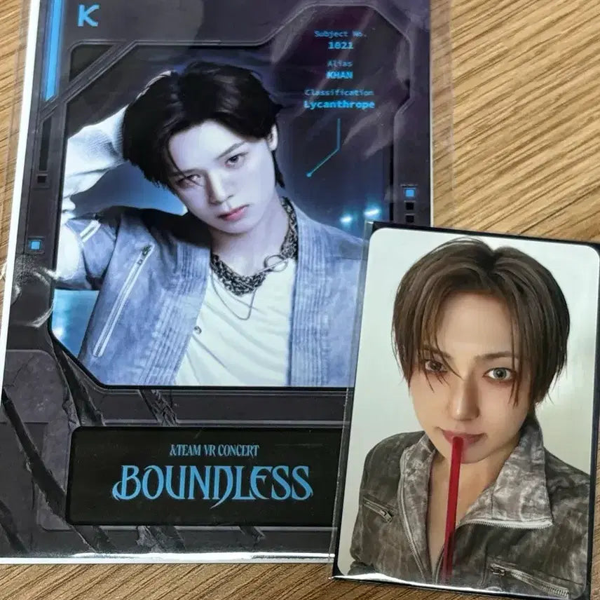 [BUNJANG] &amp;TEAM FUMA &amp; K VR Concert Photocard &amp; Postcard Bundle Set / 앤팀 브이알 vr 콘서트 후마 포카 빨대 케이 엽서 일괄 &amp;team