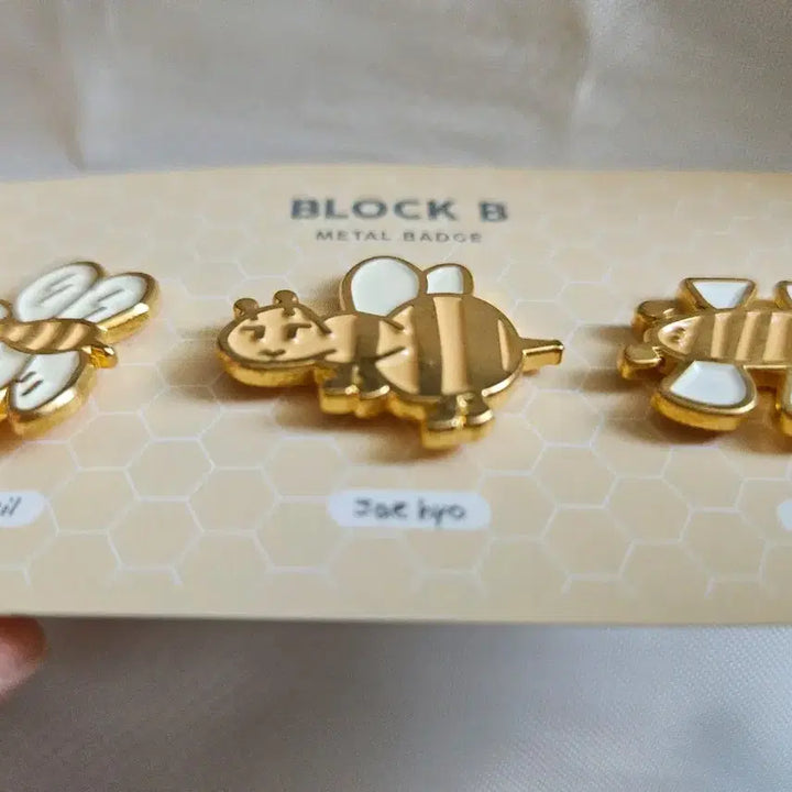 [BUNJANG] Block B Taeil Jaehyo P.O Metal Pin Badge / 블락비 태일 재효 피오 금속배지