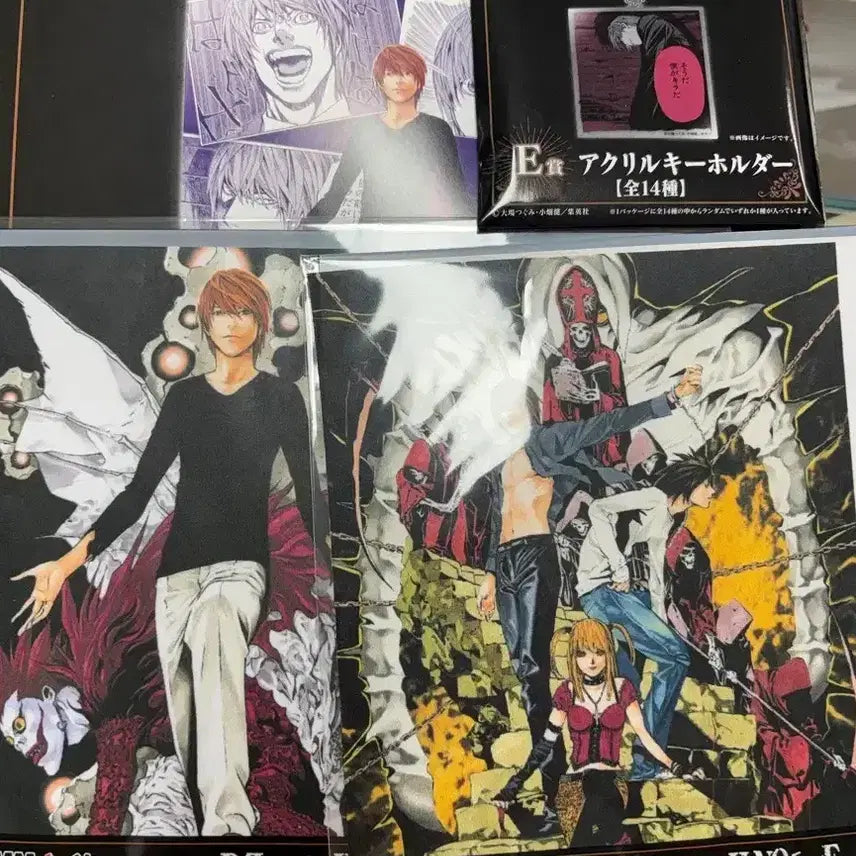 [BUNJANG] Death Note Misa Amane DMM B Prize Acrylic Stand &amp; Sub-Items Set / 데스노트 DMM B상 미사+하위상4개