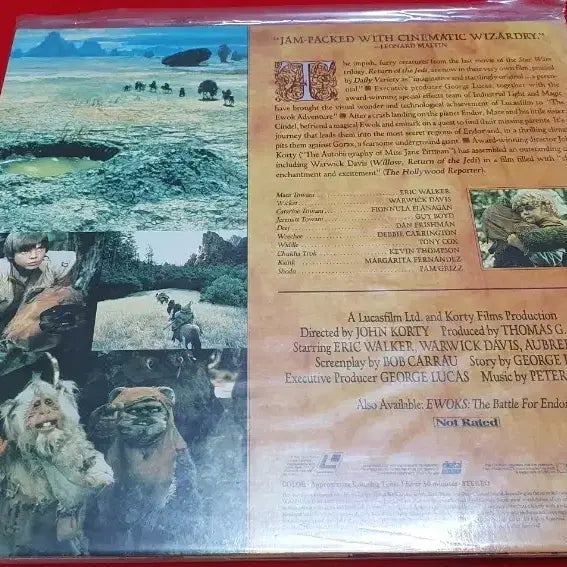 [BUNJANG] Ewok Adventure LaserDisc / LD ; Ewok 어드벤처 레이저디스크