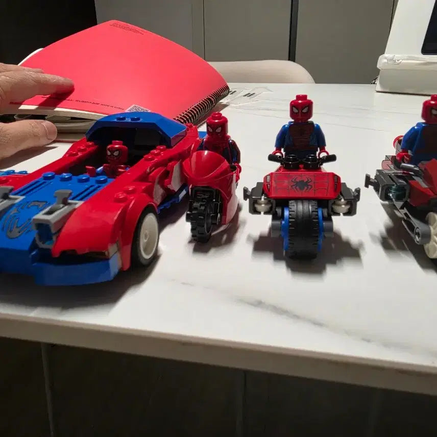 [BUNJANG] LEGO Marvel Spider-Man Vehicle and Motorcycle Set / 레고 마블 스파이더맨 자동차및 오토바이