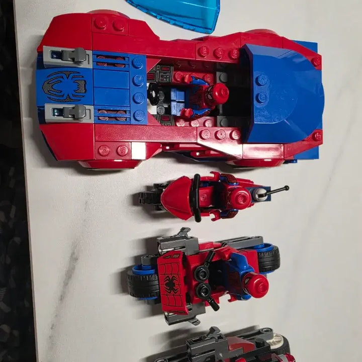 [BUNJANG] LEGO Marvel Spider-Man Vehicle and Motorcycle Set / 레고 마블 스파이더맨 자동차및 오토바이