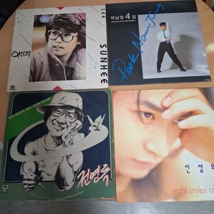 [BUNJANG] Korean Pop LP Bundle Set (8 Records) / 사진 그대로 가요 LP 8장 일괄 할인 (택포)