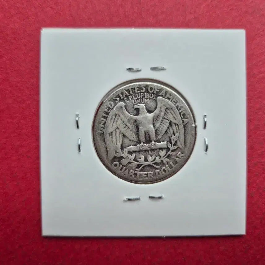 [BUNJANG] 1940 Washington Quarter Dollar Silver Coin / 미국 워싱턴 쿼터달러 은화 1940년