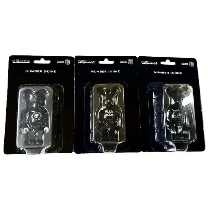 [BUNJANG] Number (N)ine x Medicom Toy BE@RBRICK 100% Set (x4) / 넘버나인 - 베어브릭 100% x4