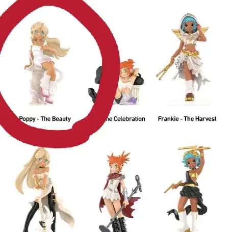 [BUNJANG] Peach Riot Power Code Series Figurine Poppy / 피치 라이엇 파워 코드 시리즈 피규어 파피