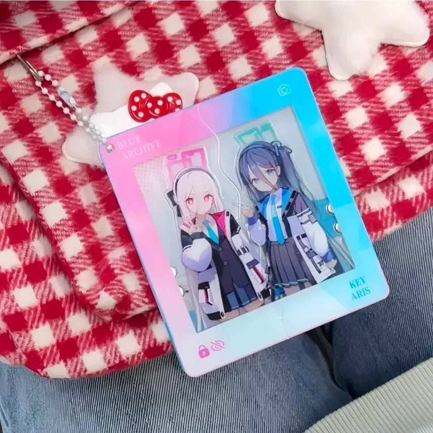 [BUNJANG] Blue Archive Acrylic Keychain Bundle / 블루아카이브 여닫이 키링 일괄 3.5
