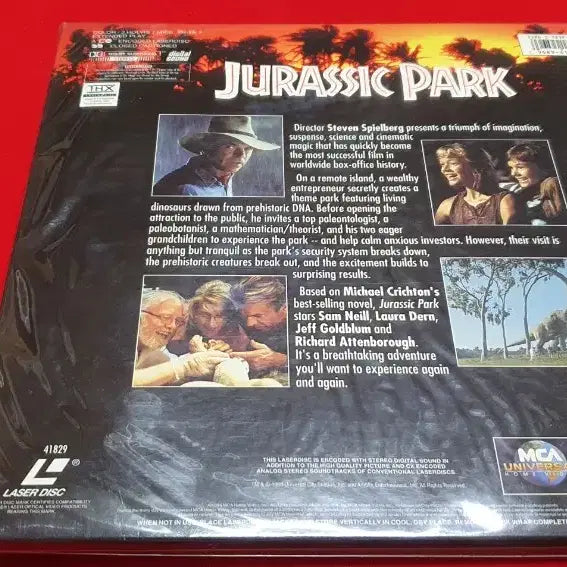 [BUNJANG] Jurassic Park LaserDisc (THX Collector&