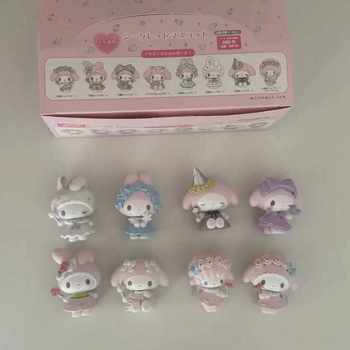 [BUNJANG] Sanrio My Melody Anniversary Figure Full Set / 산리오 마이멜로디 애니버서리 피규어 풀세트판매