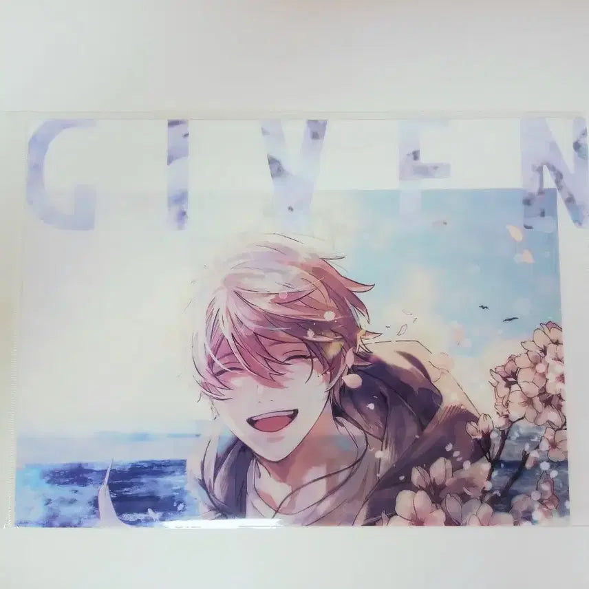 [BUNJANG] Given Mafuyu Sato A4 Clear File (Sealed) / (미개봉) 기븐 전시회 사토 마후유 A4 클리어파일