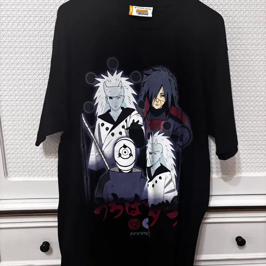 [BUNJANG] Naruto Uchiha Madara Official T-Shirt / 나루토 우치하 마다라 공식 티셔츠