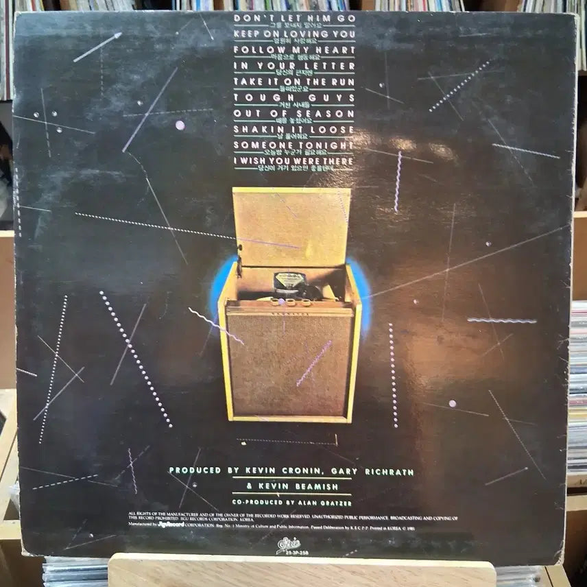 [BUNJANG] REO Speedwagon Hi Infidelity LP / 한국인이 좋아하는 REO SPEED WAGON LP