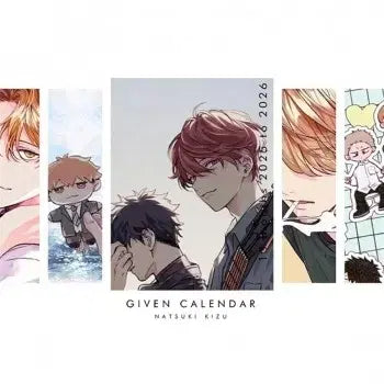 [BUNJANG] Given 2025-2026 Calendar / 기븐 2025년(2025 to 2026) 달력 캘린더