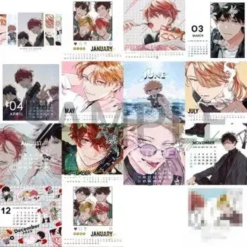[BUNJANG] Given 2025-2026 Calendar / 기븐 2025년(2025 to 2026) 달력 캘린더