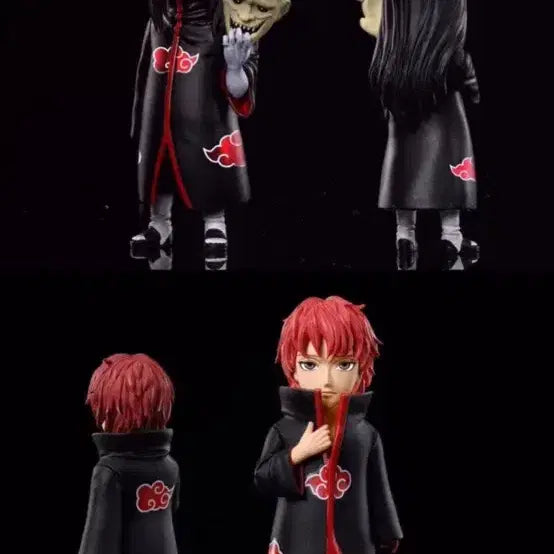 [BUNJANG] League Akatsuki Sasori &amp; Orochimaru Resin World Collectable Set / 리그(league)사 아카츠키 사소리 오로치마루 레진 월콜 세트
