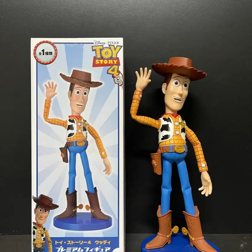 [BUNJANG] Toy Story 4 Woody Premium Figure / 개봉품 토이 스토리4 우디 프리미엄 피규어 우디 피규어