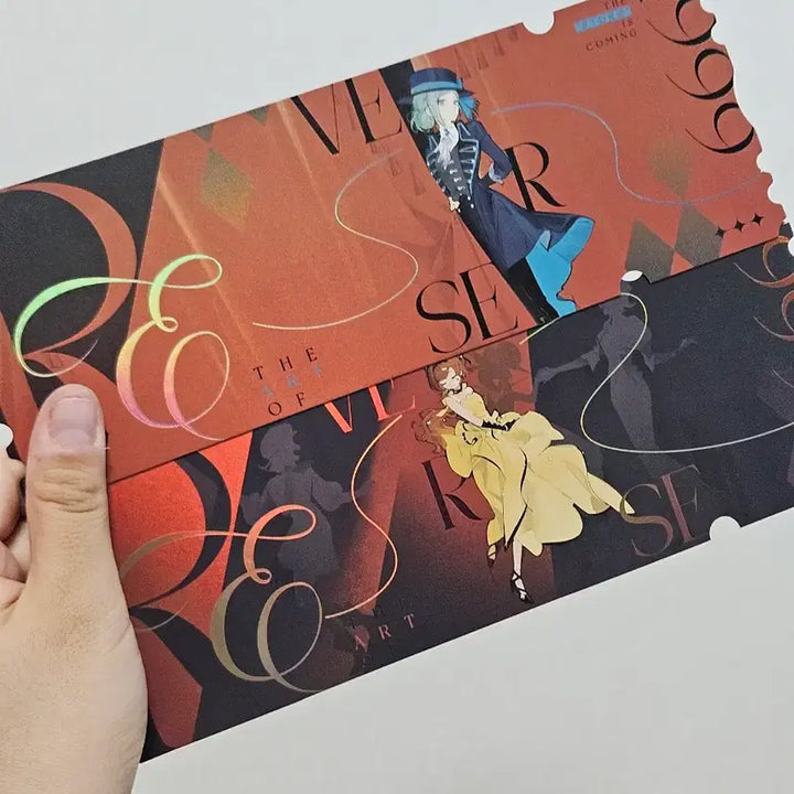 [BUNJANG] Reverse 1999 Artbook Exclusive Ticket (Berthin Sonnet) / 리버스1999 아트북 특전 티켓 / 버틴 소네트