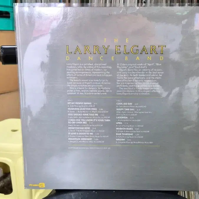 [BUNJANG] Larry Elgart Dance Band LP / 래리 엘가트 댄스 밴드 LP