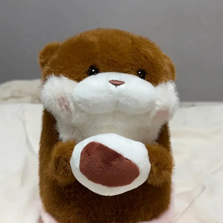 [BUNJANG] Wuso Wuso Jang Dark Brown 27cm Plush Doll / 겨울간식 우소우소짱 다크브라운 27cm
