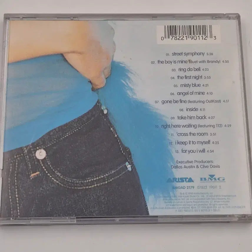 [BUNJANG] Monica The Boy Is Mine CD (1998) feat. Brandy / Monica The Boy Is Mine CD 모니카 브랜디 Brandy