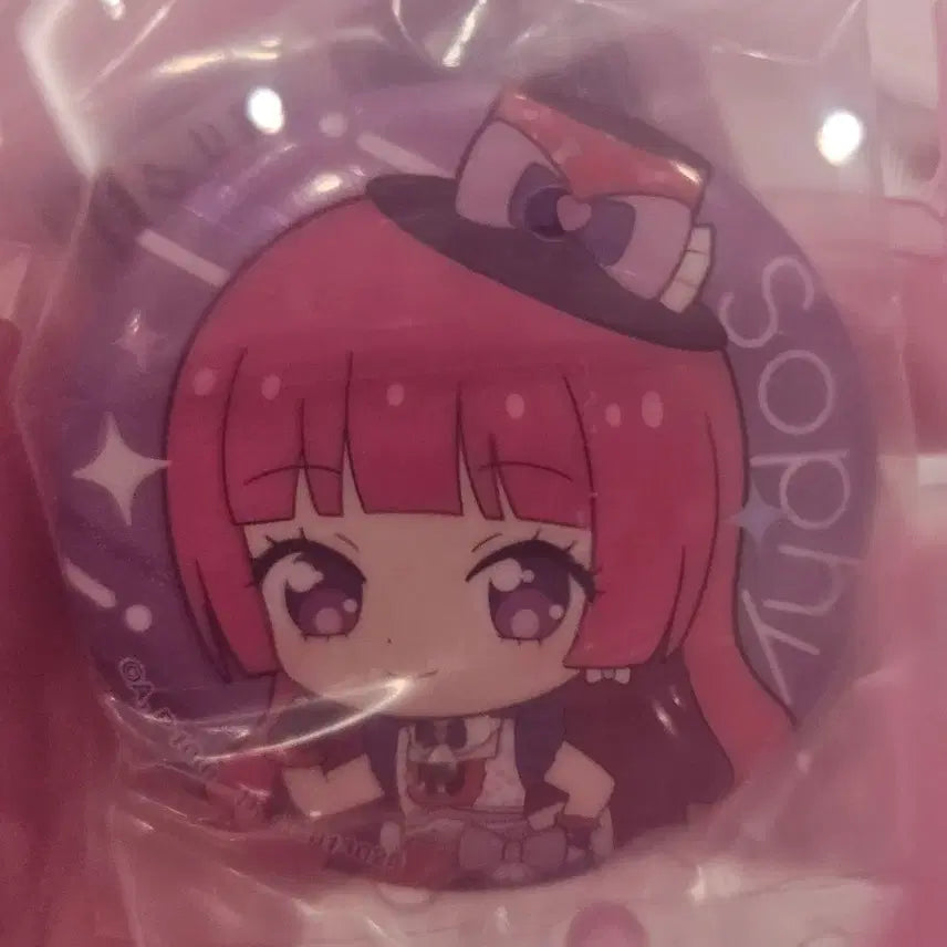 [BUNJANG] PriPara Assort Can Badge Sophie / 아이엠스타!X프리파라 어소트 캔 뱃지 소피
