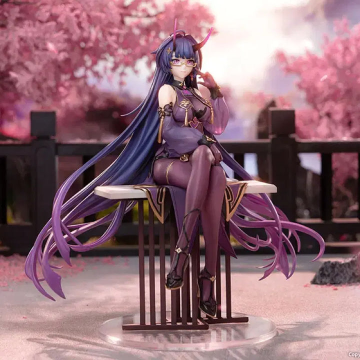 [BUNJANG] Genshin Impact Raiden Mei Herrscher of Thunder Spring Night Wave Figure / 붕괴 3rd 라이덴 메이 번개의 율자 밤의 봄 물결 미소녀 피규어