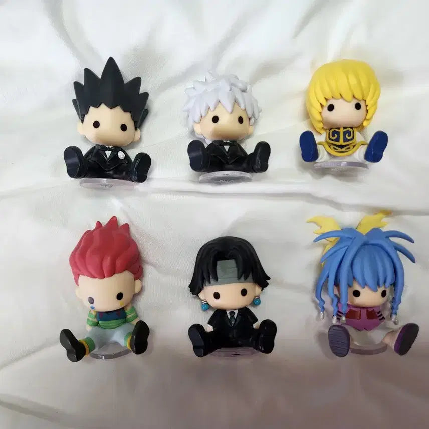 [BUNJANG] Hunter x Hunter Yorknew City Arc Petadoll Bundle Set / (일괄) 헌터헌터 페타돌 요크신편