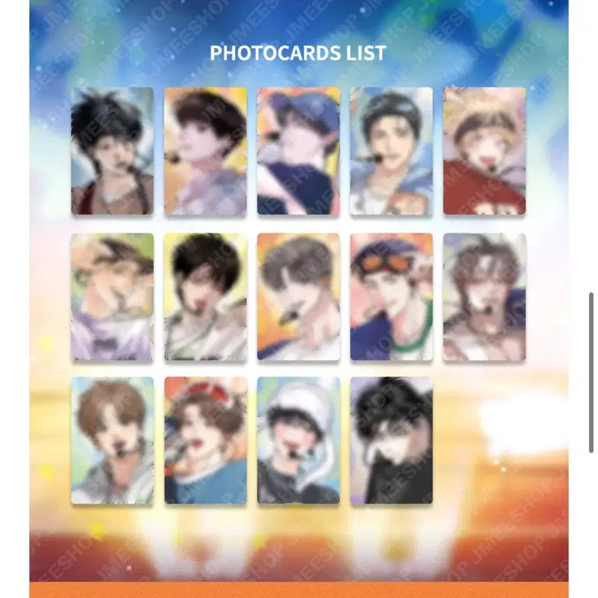 [BUNJANG] Sparkles Photocard A/B Bundle Set / 스파클즈 포토카드 A/B 드볼 일괄