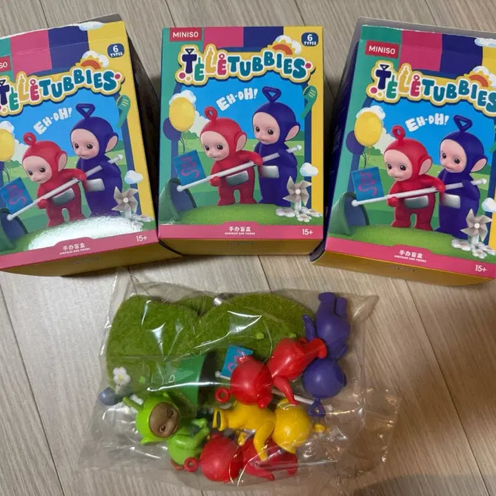 [BUNJANG] Miniso Teletubbies Limited Edition 6-Figure Full Set / 미니소 텔레토비 한정 피규어 6종 풀세트 처분해용