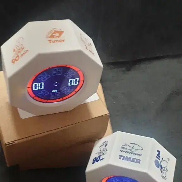 [BUNJANG] Snoopy Octagonal Timer / 피너츠,스누피,타이머,2종,배터리내장,시나모롤