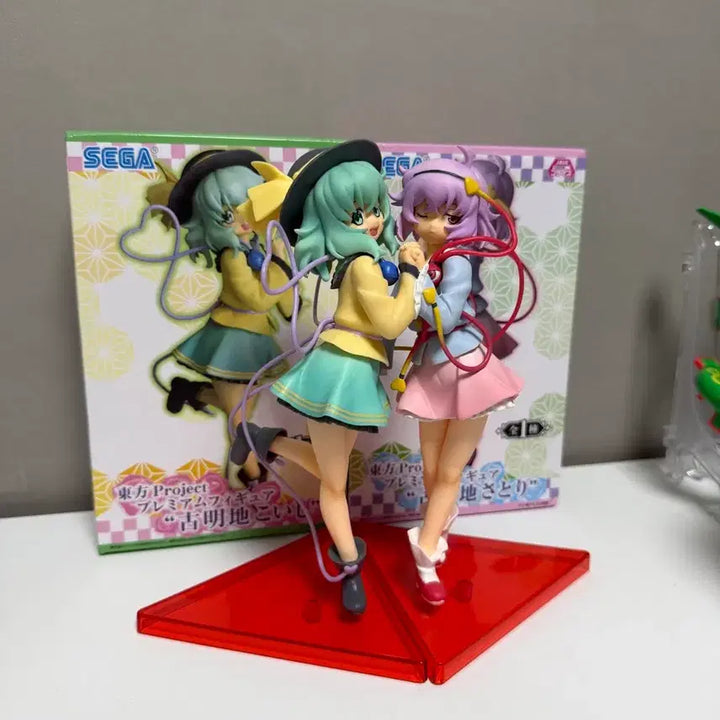 [BUNJANG] Touhou Project Koishi Komeiji &amp; Satori Komeiji Sega Figure Set / 동방프로젝트 코메이지 코이시 &amp; 사토리 세가 피규어