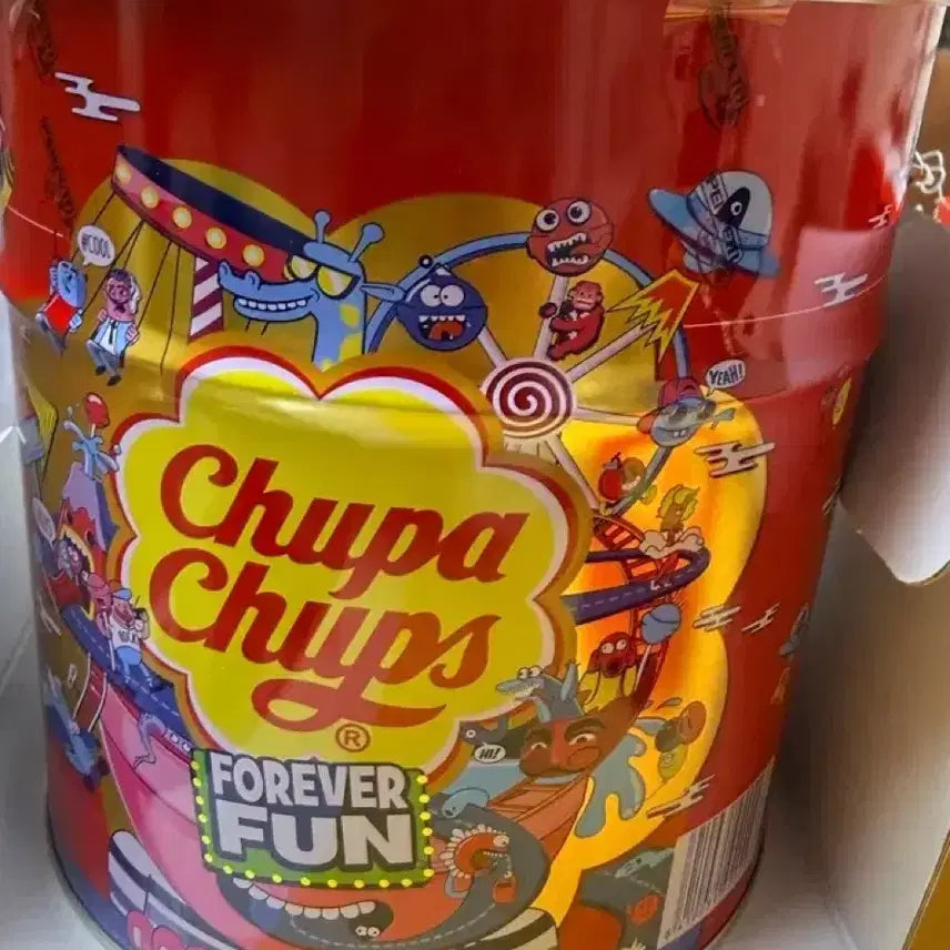 [BUNJANG] Chupa Chups Record Player Merchandise / 츄파춥스 레코드 플레이어 굿즈